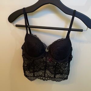 Black Lasenza Corset Top